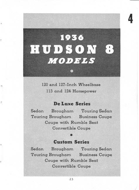 1936 Hudson How, What, Why Brochure Page 96